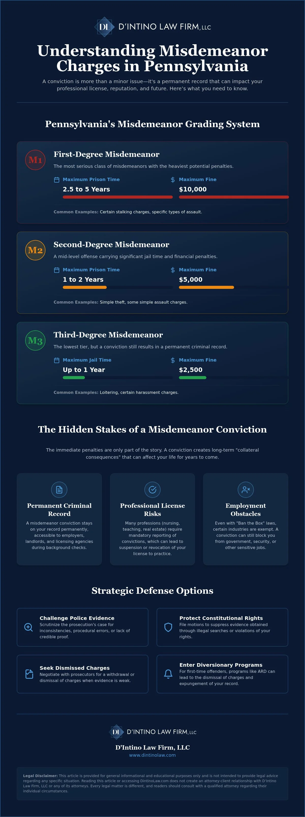 Misdemeanor Defense Lawyer Philadelphia: Protecting Your Future and Reputation