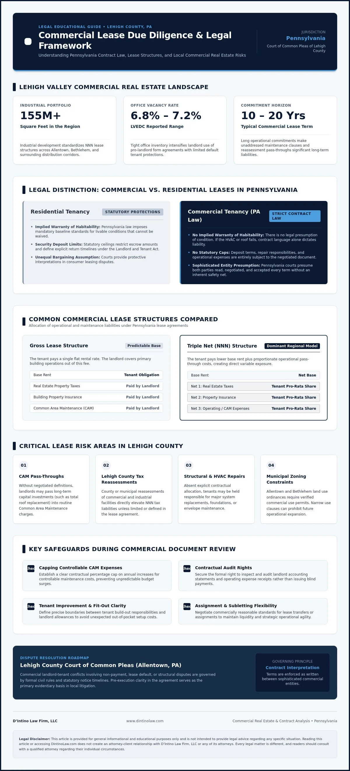 Commercial Lease Lawyer Lehigh County: Protecting Your Business Interests
